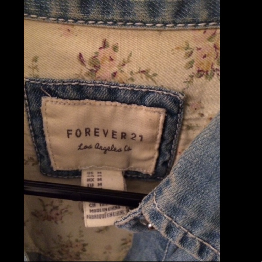 Denim button down - Picture 2 of 3